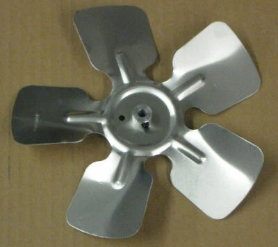 PACKARD A63841 Metal Fan Blade 8" Diameter 5 Blades 1/4" Bore Hub CW 24 Degree Propeller