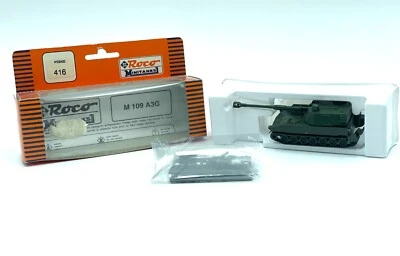 Roco Minitanks 1/87 Nr. 416 Tank M109A3G New old Stock #CI - Immagine 1 di 2