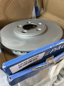 Pagid Front Brake Discs - Jaguar S Type 02/2002 to 12/2006. - Picture 1 of 3