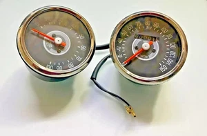 Fit For BSA NORTON TRIUMPH SMITHS 150 MPH SPEEDOMETER RPM @24 - Foto 1 di 5
