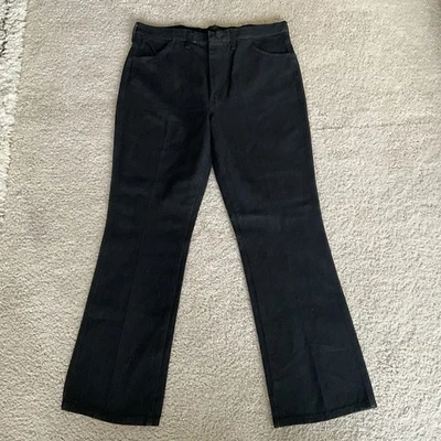 Pantalones de mezclilla vintage Wrangler 945BLK talla 38X32 para hombre medidas de ajuste regular (36X31) Foto 1 de 4