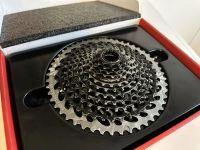 SRAM XG 1295 Black - XX1 X01 AXS Eagle - 10 / 50 - 12 Speed Cassette - Low Miles - Image 1 of 4