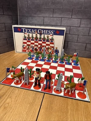 Big League Promotions (2001) Texas Chess Set Board Game - Image 1 of 4