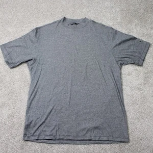 Nike Tiger Woods Poloshirt Herren Large grau Blade Kragen 60/2 Double Mercerized - Bild 1 von 15
