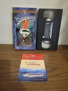 Superman The Movie ! VHS 1978 Special Edition Christopher Reeve 2001 - Picture 1 of 7