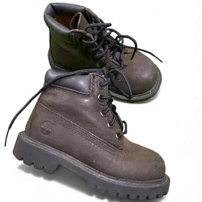 Timberland Premium 6 Pulgadas Niño Pequeño Talla 6C Marrón Clásico Impermeable Botas de Cuero Foto 1 de 4