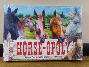 Horse-Opoly Equine Equestrian Horse Lover Monopoly Board Game NEW Factory Sealed - Picture 1 of 8