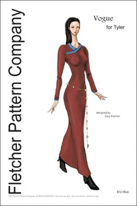 Vogue Dress Doll Clothes Sewing Pattern Tyler Tonner - Picture 1 of 4