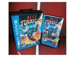 Mega Turrican for Sega MegaDrive Video Game system 16 bit MD card - Picture 1 of 1