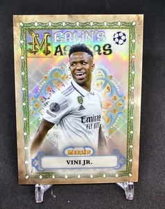 2023 Topps Chrome Merlin Merlins Masters Vini JR. #MM-14 Real Madrid Brazil - Picture 1 of 1