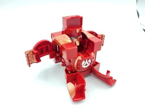 Bakugan Zoack Red Pyrus Deka - Square Cube Battle Trap Toy Brawlers - Picture 1 of 3