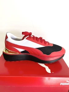 PUMA Cruise Rider Red/White/Black/Gold Size 8.5 - Picture 1 of 8