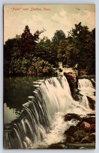 Cartolina ""Falls"" vicino a Shelton, Connecticut - Foto 1 di 2