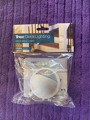 TREX 2.75" Deck Lighting LED Post Lamp/Deck Rail, Classic White, WTLAMPLEDC - Image 1 of 4