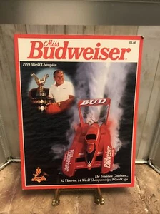 Wasserflugzeug-Weltmeisterin 1993 Miss Budweiser Magazin/Programm - Bild 1 von 4