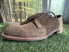 Loake Design Tan Brown Suede Derby Shoes UK 9 NEW