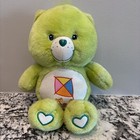 Care Bears Do Your Best Bear Plush Kite Lime Green 12" 2004