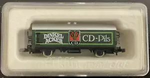 Z Gauge Märklin 8648 Dinkel Acker CD-Pils Beer Reefer Car NEW IN BOX! VINTAGE - Picture 1 of 2