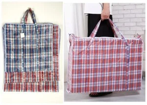 Jumbo Large Storage Bags Clothes Bag Packing Moving Travel 3 Size Pack of 4/6 - Picture 1 of 7