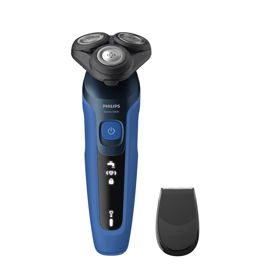Philips Shaver Series 5000 Nass- und Trockenrasierer - Schwarz/Blau