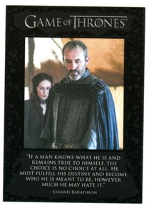 GAME OF THRONES SEASON 5 QUOTABLE CARD Q49 - Bild 1 von 1