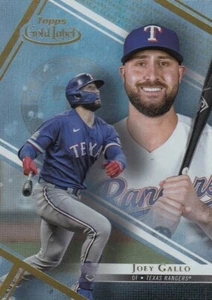 JOEY GALLO TOPPS GOLD LABEL BASE CLASS 3 RANGERS #18 2021 21 - Picture 1 of 1