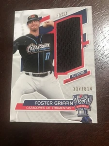 2020 Topps Pro Debut FOSTER GRIFFIN Copa De La Diversion JERSEY RELIC 237/814 - Picture 1 of 3