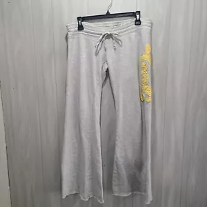Tarea By Rue 21 Flared Leg Joggers Size S Y2K Gray 90s Gym Running Training Work - Picture 1 of 8