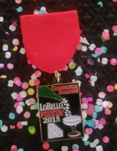2015 San Antonio LoBello Champagne & Diamonds Fiesta Medal - Picture 1 of 2