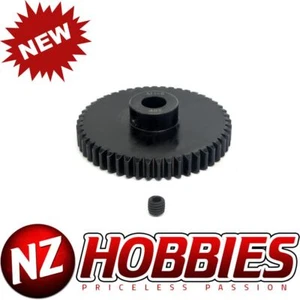 NZH Chromstahl Ritzel Zahnrad MOD 1 49T 8MM Welle mit Schraubensatz für Maßstab 1/5, 1/6 - Bild 1 von 2