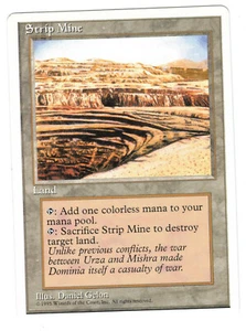 ►Magic-Style◄ MTG - Strip Mine - Alternate 4th Fourth Edition - NM - Picture 1 of 2