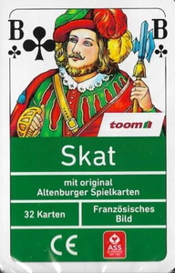 Skatkarten Neu und unbespielt, Französisch Blatt, Rarität, turnierfähig - Bild 1 von 3