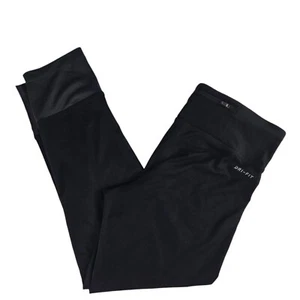 Nike Dri Fit 831663-010 Mujer Pequeño (28x24) Negro Grande Swoosh Calzas Cortas - Imagen 1 de 6