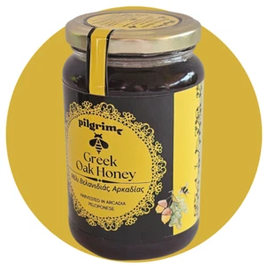 4 X Premium Greek Oak Honey 4 X 16.2 oz - Picture 1 of 9