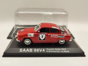 SAAB 96V4 - SWEDEN RALLY '72 - N.8 - S.BLOMQVIST - scala 1/43 - Foto 1 di 1