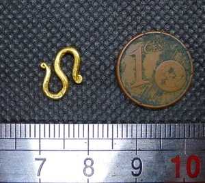 Fermoir Or 23 Carats Collier Thaïlande Asie Bijou 23K Gold Clasp Thai Necklace - Picture 1 of 3