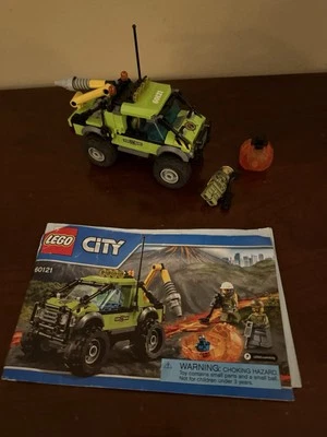 LEGO City 60121 Volcano Exploration Truck Building Set - Image 1 of 2