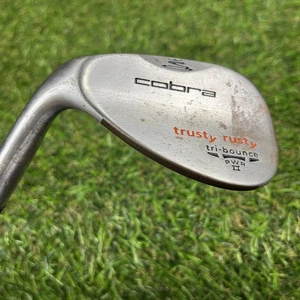 Cobra Big Trusty Rusty Tri Bounce PWR Wedge 55* LH Steel Shaft R200 36” - Picture 1 of 10