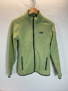 Patagonia Better Sweater Fleece Jacket  Green Full Zip Women’s Size S - Picture 1 of 8