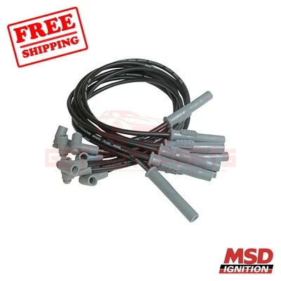 MSD Spark Plug Wire Set fits Chevrolet C30 Pickup 74 - Image 1 of 2