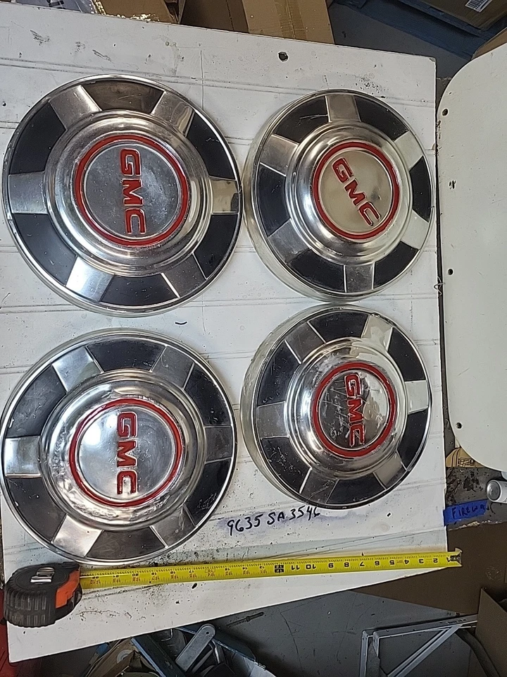 Tapacubos para camioneta GMC vintage 12 pulgadas para 3/4 toneladas o 1 tonelada Foto 1 de 4
