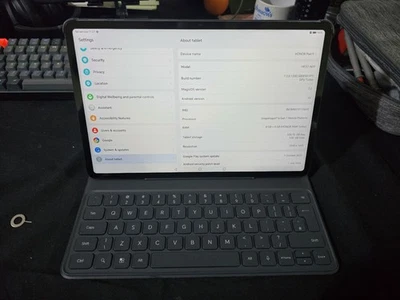 GRADE B | HONOR Pad 9 12.1 5G & EXPANDABLE STORAGE w/OFFICIAL Keyboard RARE - Image 1 of 4
