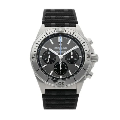 Breitling Chronomat B01 Date Titanium Auto 42mm Strap Watch EB0134101M1S1 - image 1 of 4
