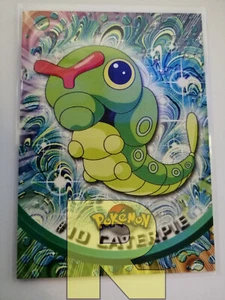 Caterpie 10 ® Topps Trading Cards 1999 Series 1 ® Pokemon ® Italiano ® EX - Picture 1 of 4