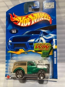 2002 HOT WHEELS #182 = MORRIS WAGON = GREEN win GASSER - Picture 1 of 2