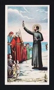 santino -holy card- image pieuse Heiligenbildchen San Francesco Saverio - Picture 1 of 1