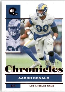 2021 Panini Chronicles #46 Aaron Donald Red - Picture 1 of 2