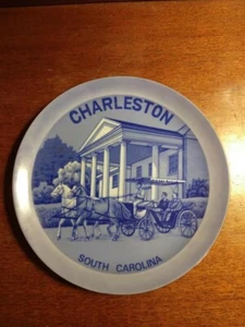 CHARLESTON SOUTH CAROLINA Vintage Collector's Plate 8" Made in Japan - Picture 1 of 1