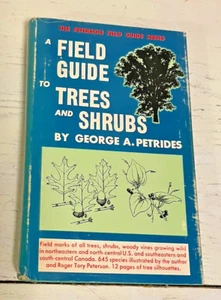 Field Guide To Trees And Shrubs HCDJ Book George Petrides Peterson 1948 8th prt - Imagen 1 de 12