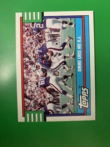 1990 Topps Simms Team Leader Giants #516 VAR no hashmark - Picture 1 of 2